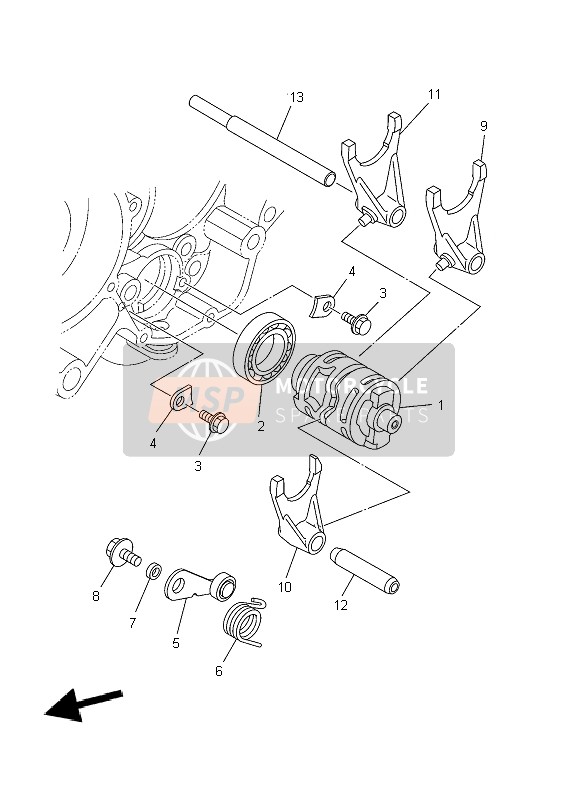 Shift Cam & Fork