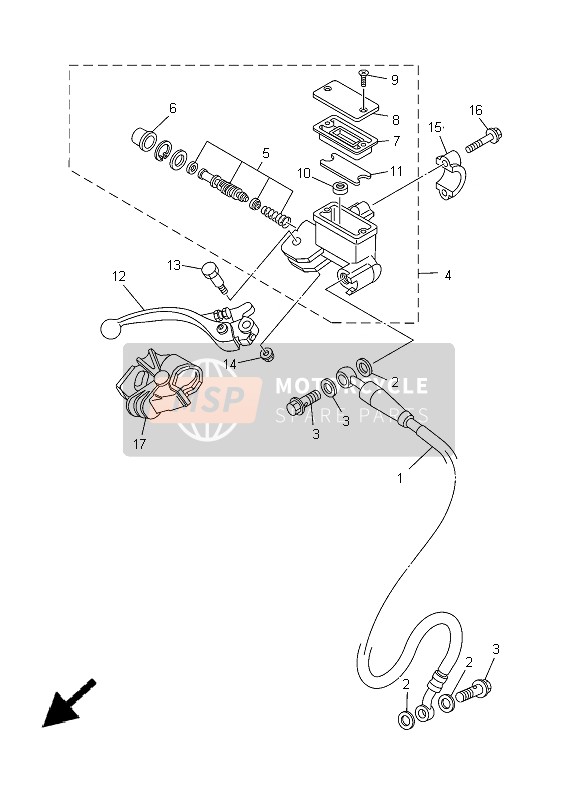 Front Master Cylinder