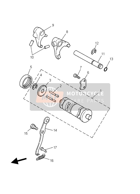 Shift Cam & Fork