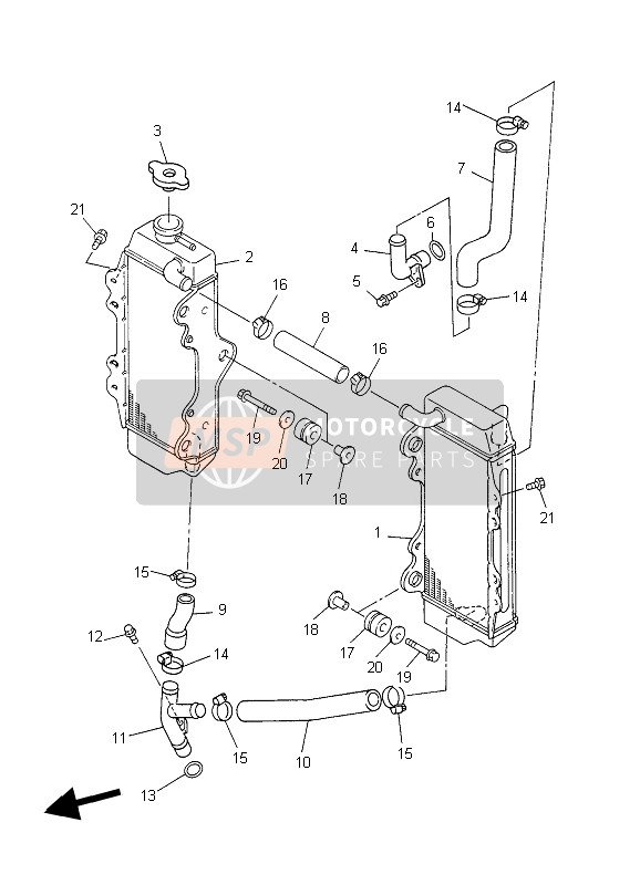 Radiator & Hose