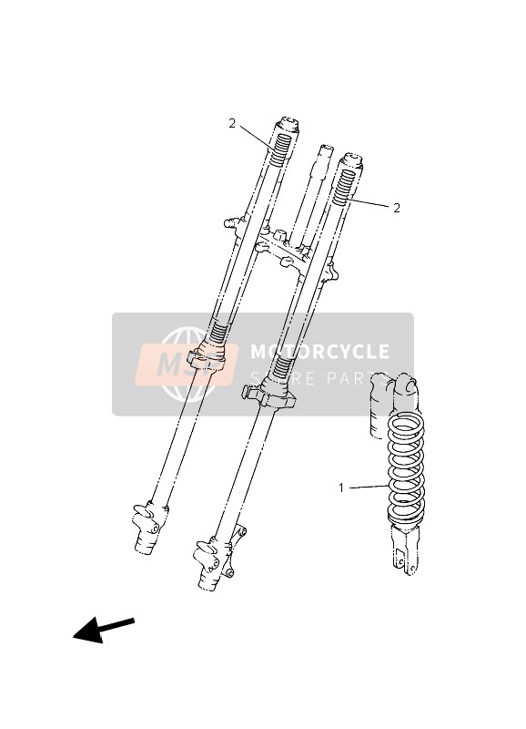 Yamaha YZ85 SW & LW 2006 Alternate For Chassis for a 2006 Yamaha YZ85 SW & LW