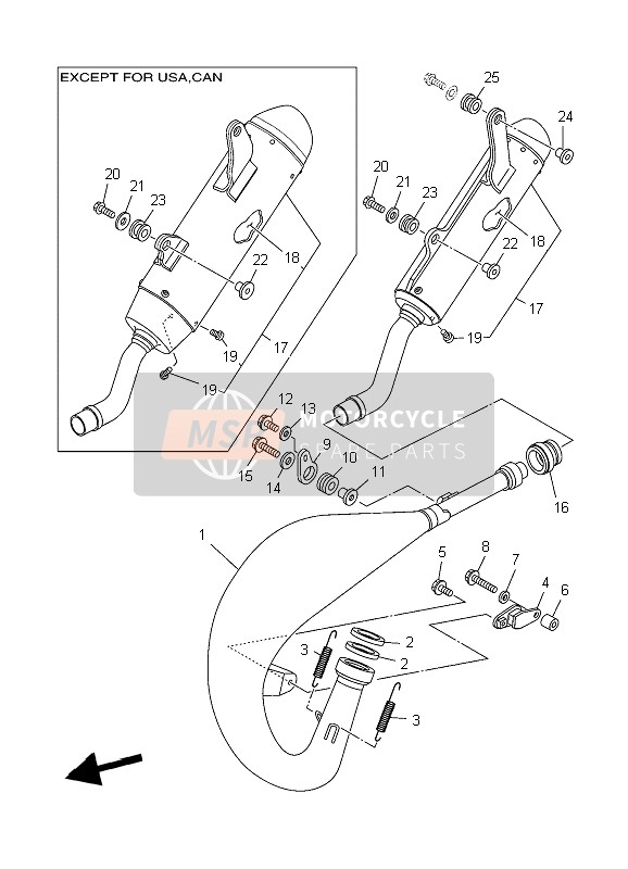 1C31469A0000, Ecstar Nekwarmer, Yamaha, 0