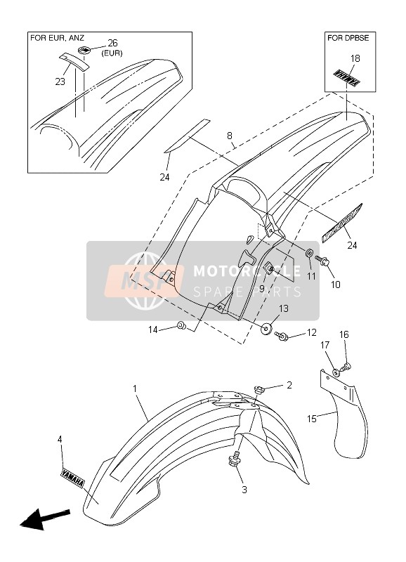 2S22163G0000, Emblem 1, Yamaha, 1