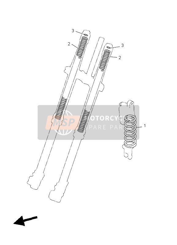 Yamaha WR450F 2007 Alternativa per telaio per un 2007 Yamaha WR450F