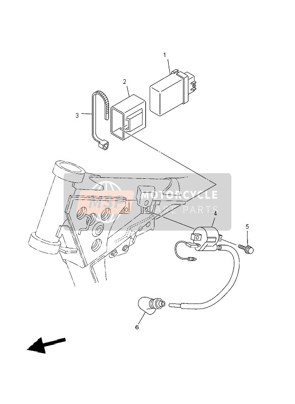 Yamaha YZ85 SW & LW 2007 Electrical 1 for a 2007 Yamaha YZ85 SW & LW