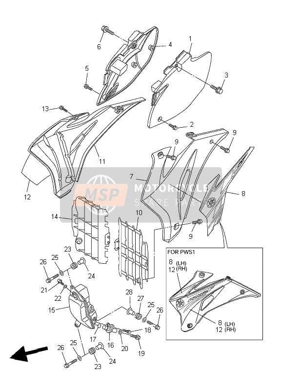 901050611200, Bolt, Flange, Yamaha, 0