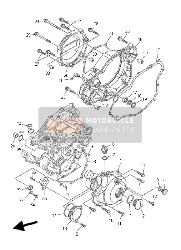 903402700400, Plot,  Filete Droit, Yamaha, 2