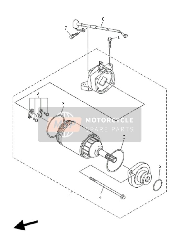 Startend Motor 4