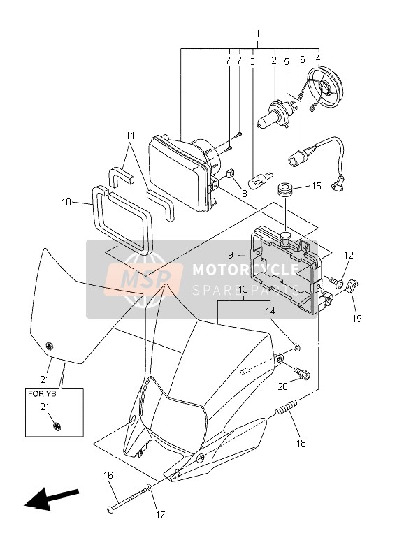 32D843302000, Ens Corps, Yamaha, 0