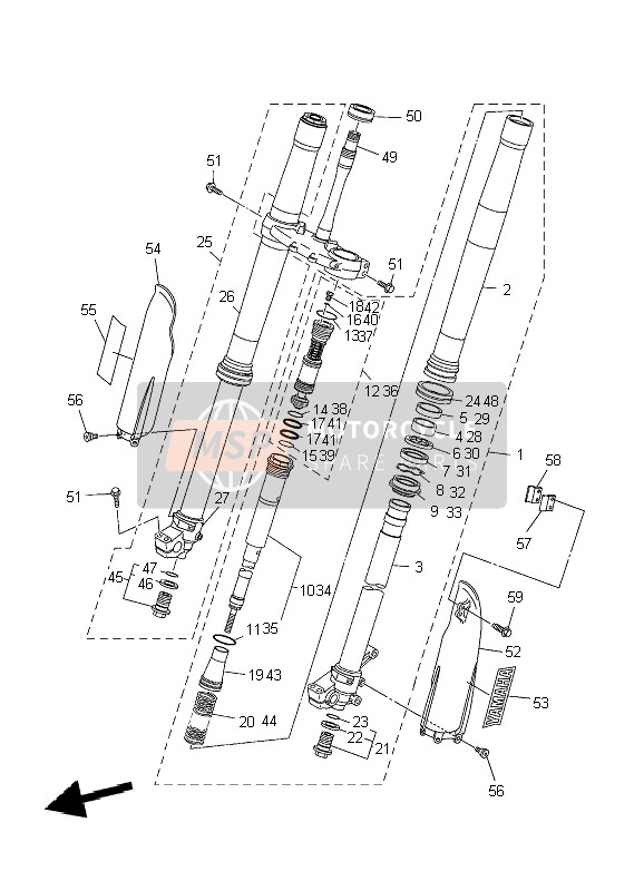 901050617800, Bolt, Flange, Yamaha, 2