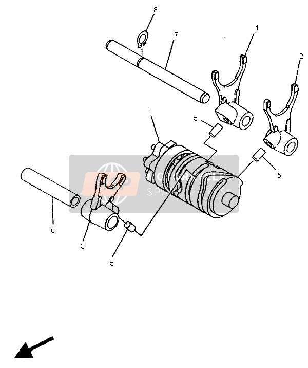 Shift Cam & Fork