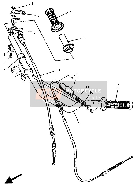 Stuurhandvat & Kabel