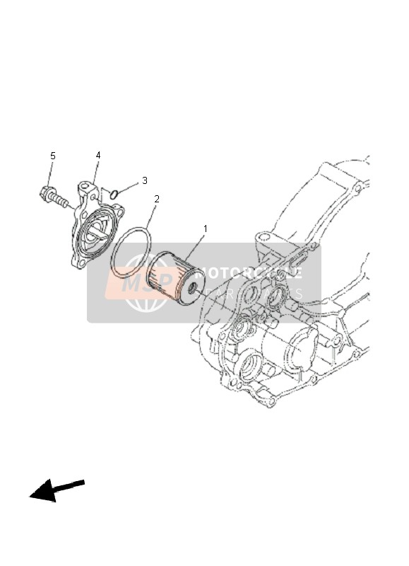 Yamaha WR250X 2010 Pulitore Dell'Olio per un 2010 Yamaha WR250X