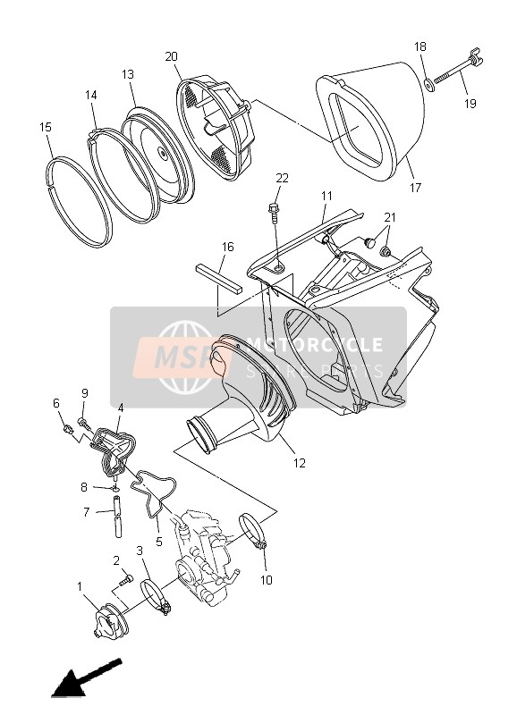 Yamaha YZ250F 2012 Consumo para un 2012 Yamaha YZ250F