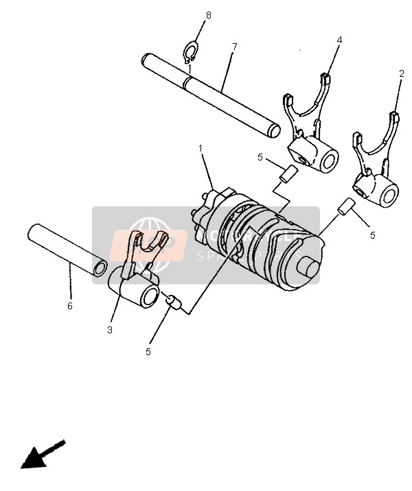 Shift Cam & Fourchette