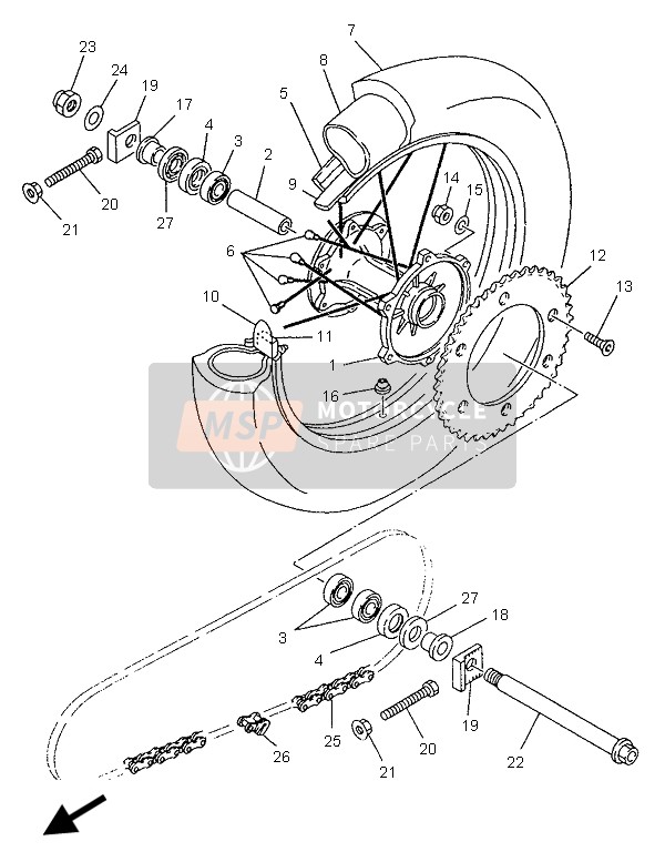 Rear Wheel