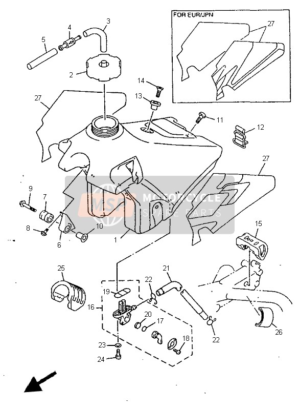 Serbatoio di carburante