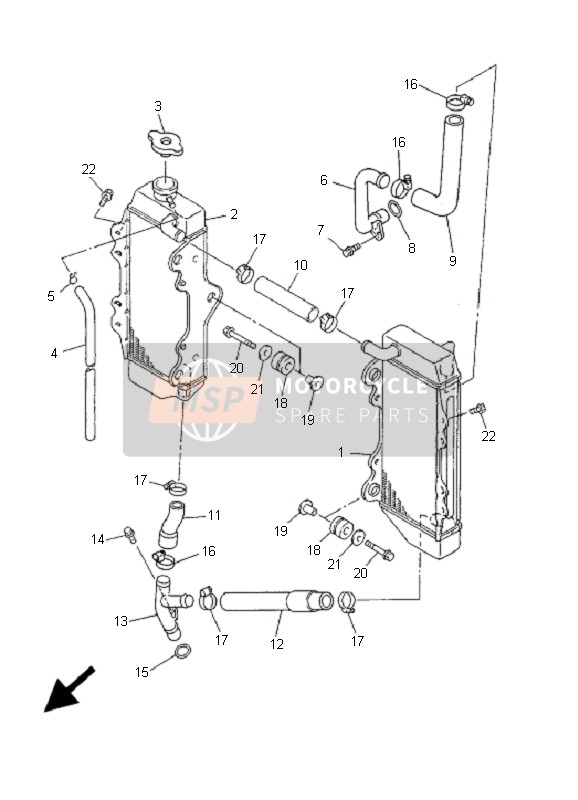 Radiator & Hose