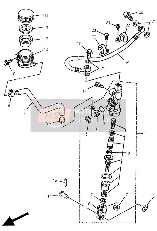 Rear Master Cylinder