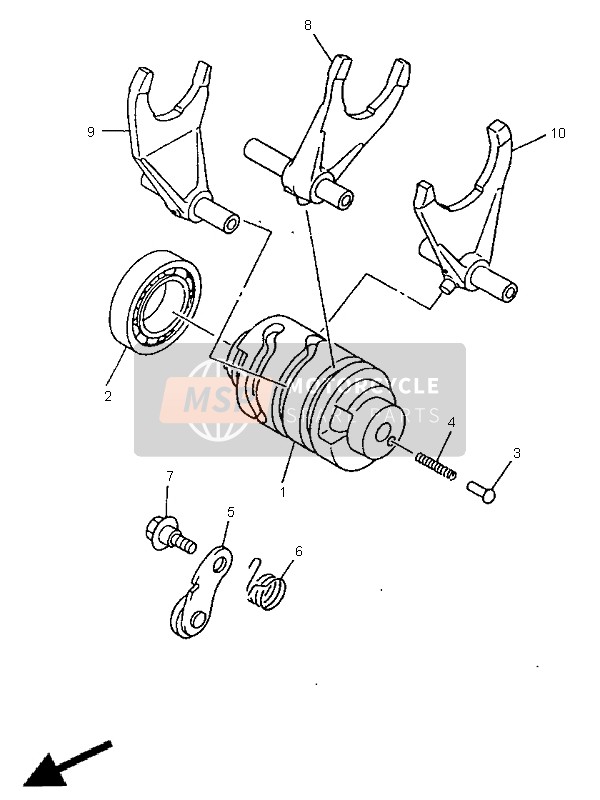 Shift Cam & Fork