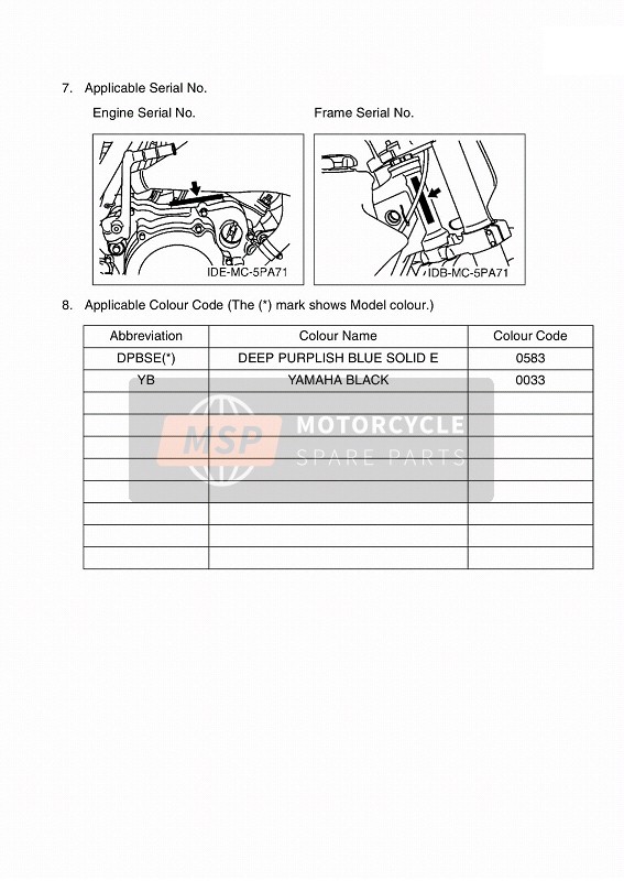 Yamaha YZ85LW 2013 Foreword 2 for a 2013 Yamaha YZ85LW