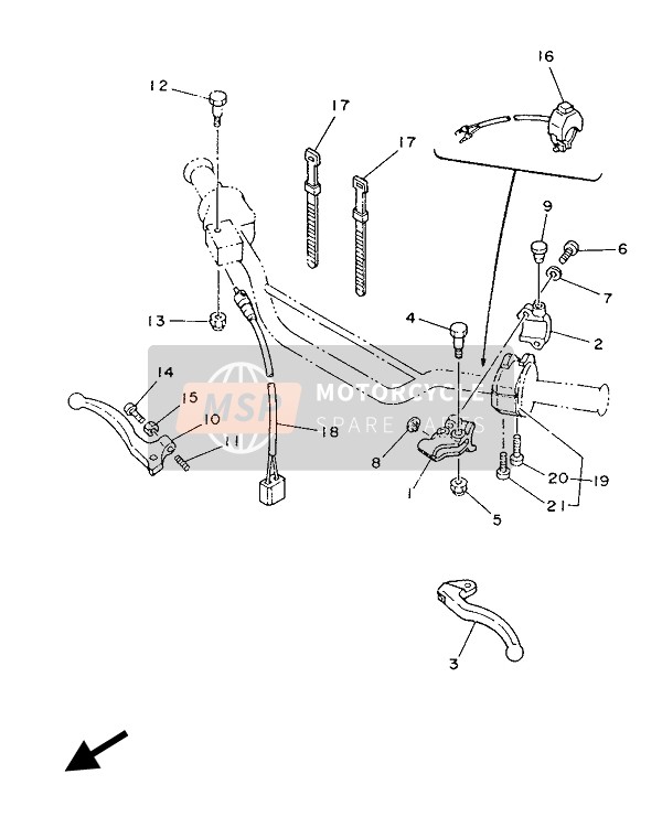 985800553000, Screw, Pan Head, Yamaha, 2