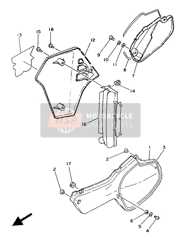 901590601300, Screw, With Washer, Yamaha, 2