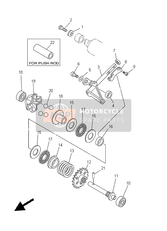 Yamaha YZ125 2014 Governor for a 2014 Yamaha YZ125