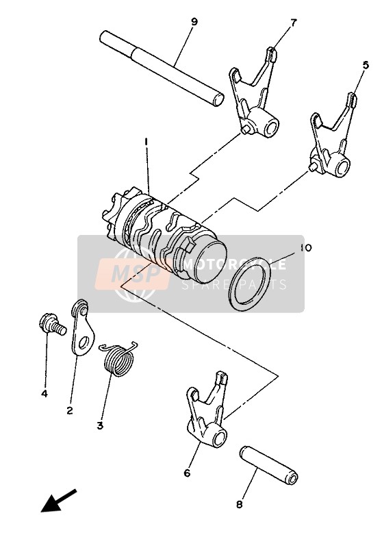 Shift Cam & Fork