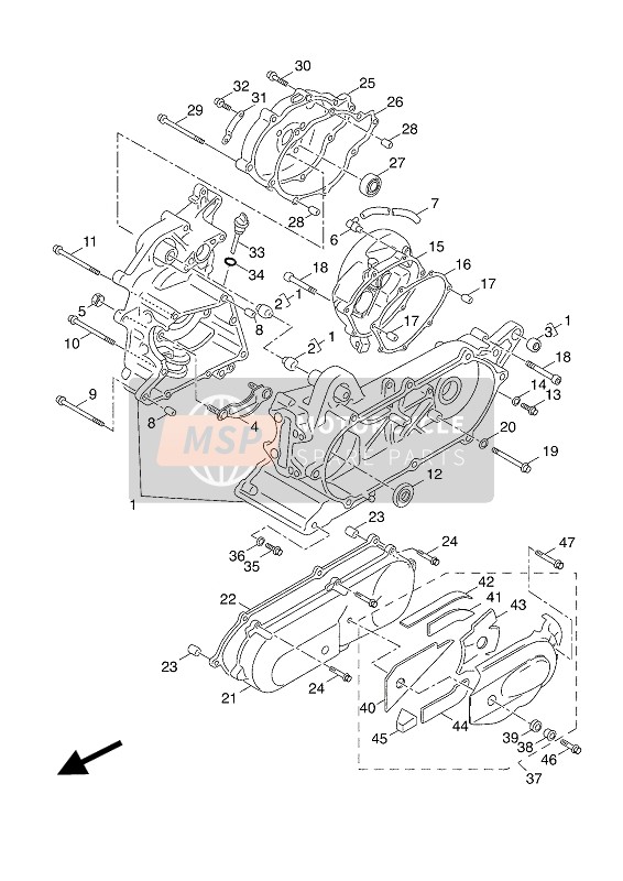 OEM clutch case dowel pin, Part# 99530-12016 - Tony Doukas Racing OEM clutch case dowel pin, Part# 99530-12016 - Tony Doukas Racing