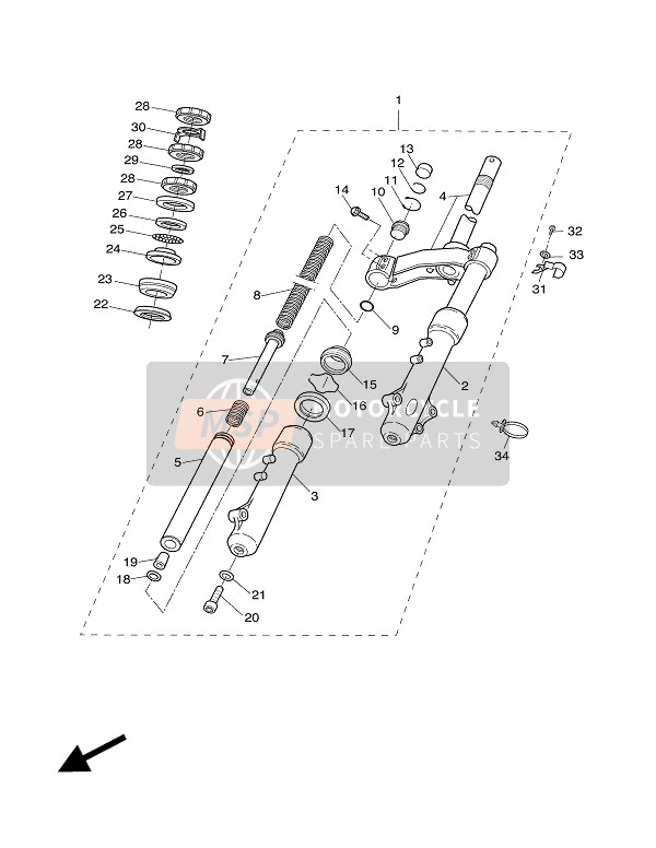 933999996100 Lager Teile Yamaha - MSP