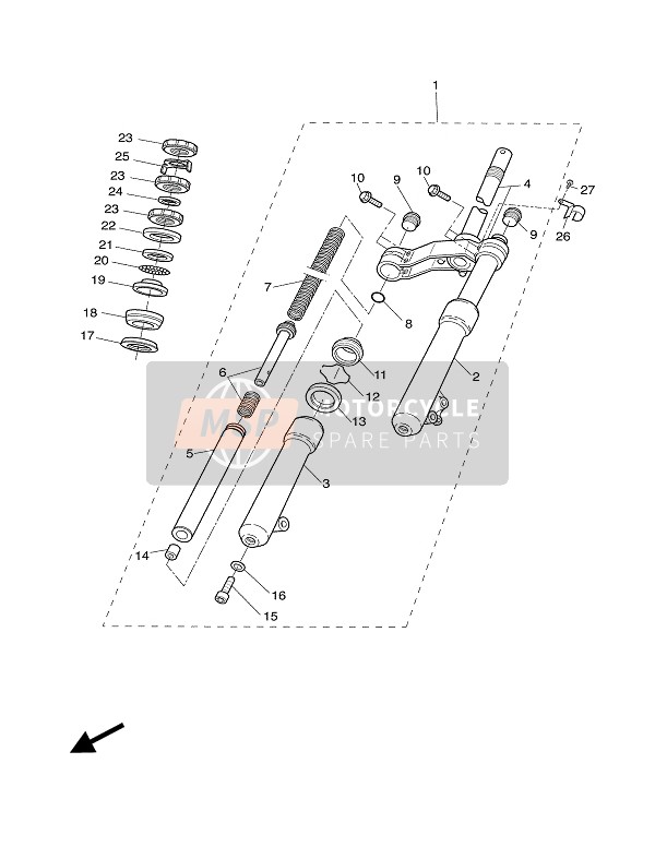 933999996100 Lager Teile Yamaha - MSP