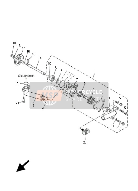 Disque De Frein Arrière NG Brakes Pour Scooter Yamaha 300 Versity 2003