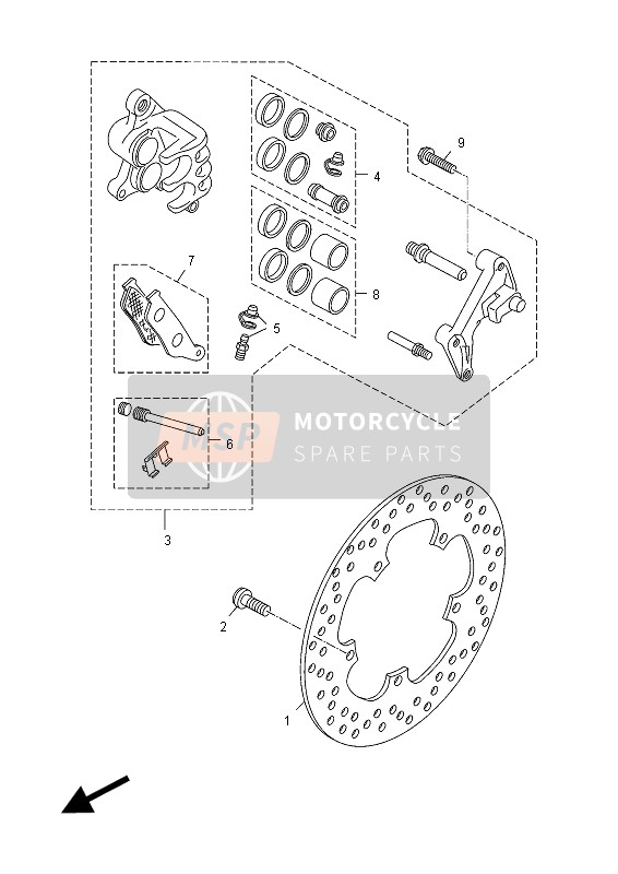 Spare parts and accessories for YAMAHA YP 125 R X-MAX