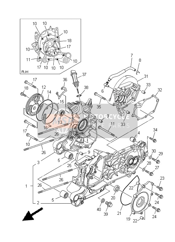 932113780100 O-RING Part Yamaha - MSP