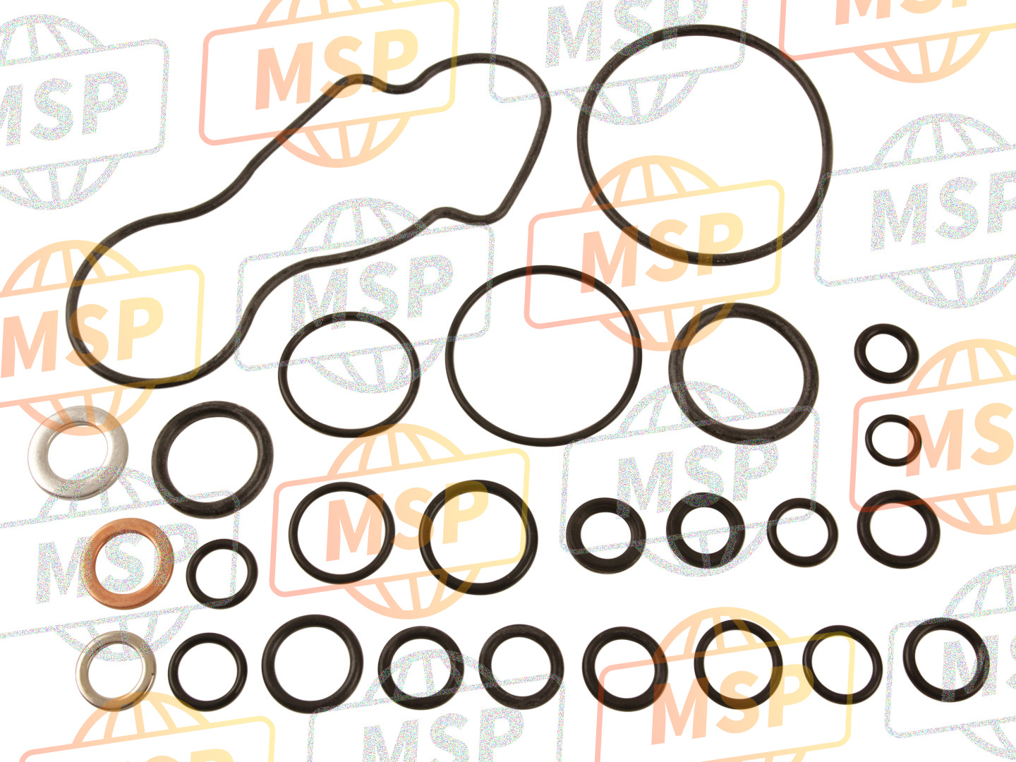 06116HN4M10, Washer O-RING Kit B (Component Parts), Honda, 1