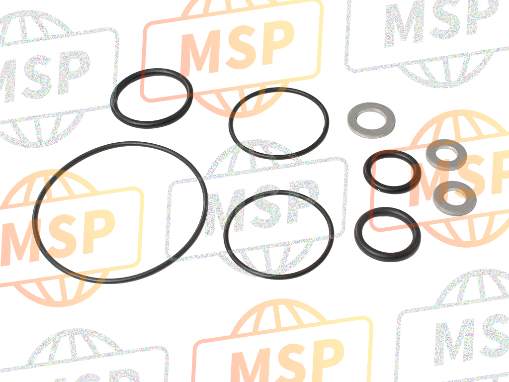 06116KRP980, Washer O-RING Kit B (Component Parts), Honda, 1