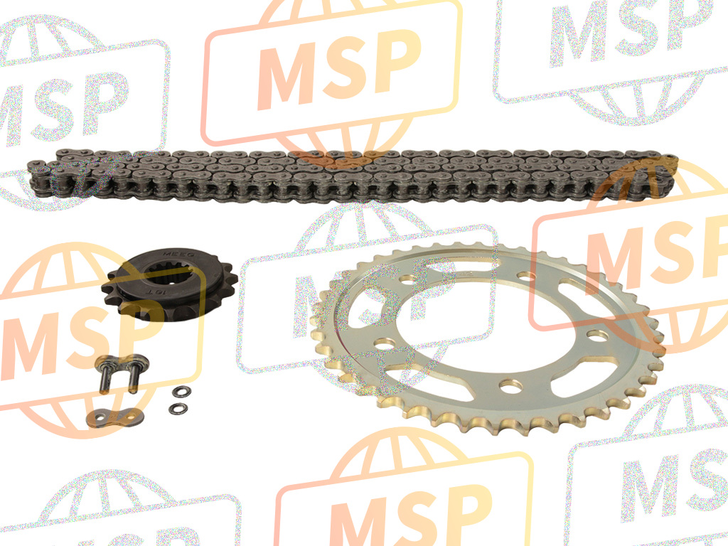 06406MERR61, Chain Kit, Drive (525-16&, Honda, 1