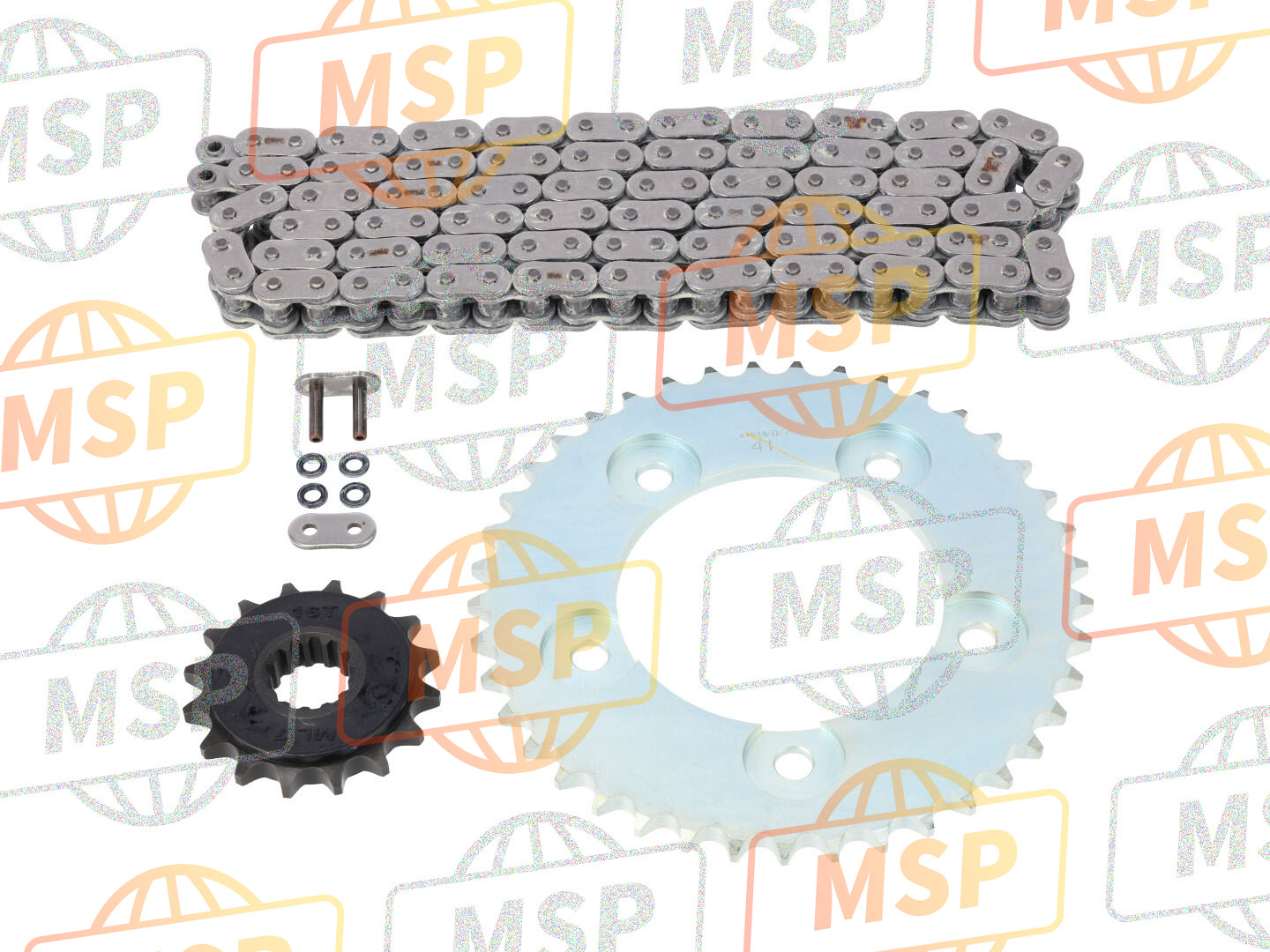 06406MGJP01, Chain Kit, Drive(50-16&41T) (Standard Link 120l), Honda, 1