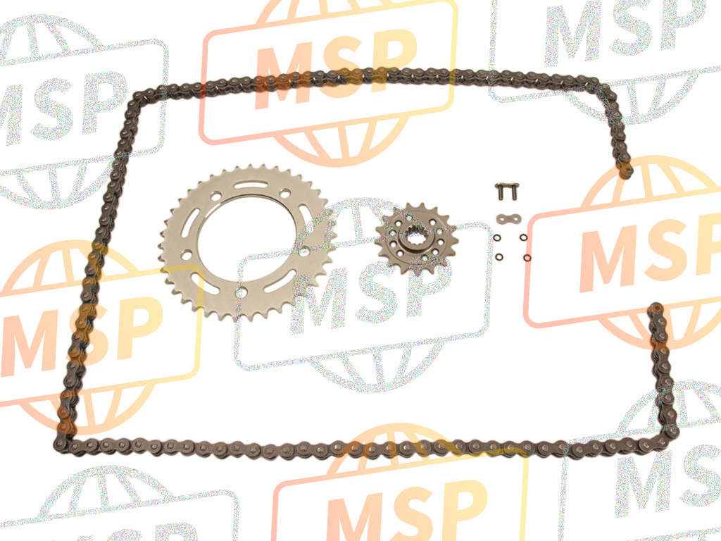 06406MJLD70, Chain Kit, Drive (520-17&39T) (Standard Link 112l), Honda, 1