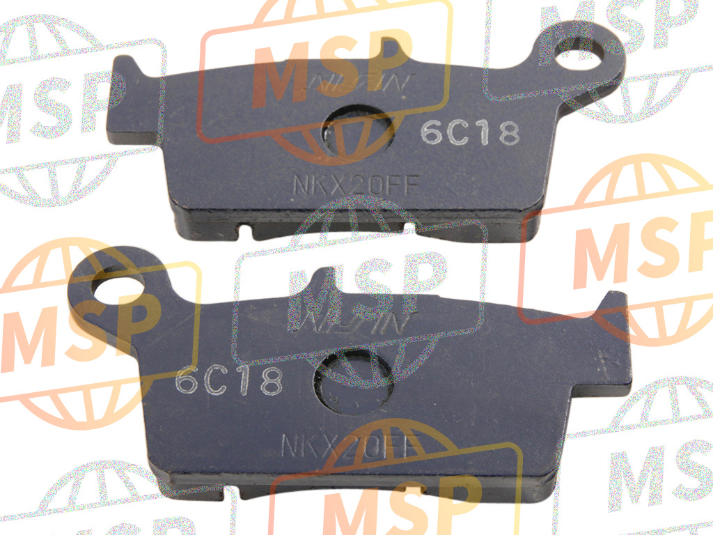 06435GAA006, Pad Set,Rr, Honda, 2