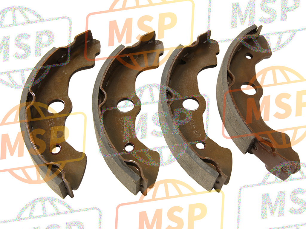 06450HN0A00, Shoe Set, Brake, Honda, 4