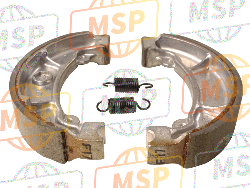06450KS4601, Bremsschuh Satz, V. (Ask), Honda, 1