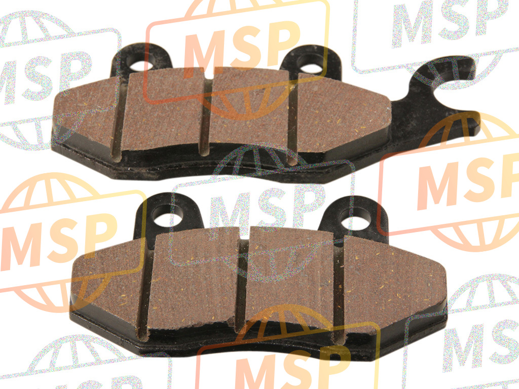 06455KPC643, Pad Set, Fr., Honda, 1