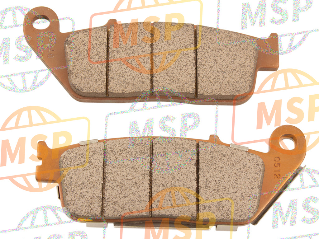 06455MBK752, Pad Set,Fr, Honda, 1