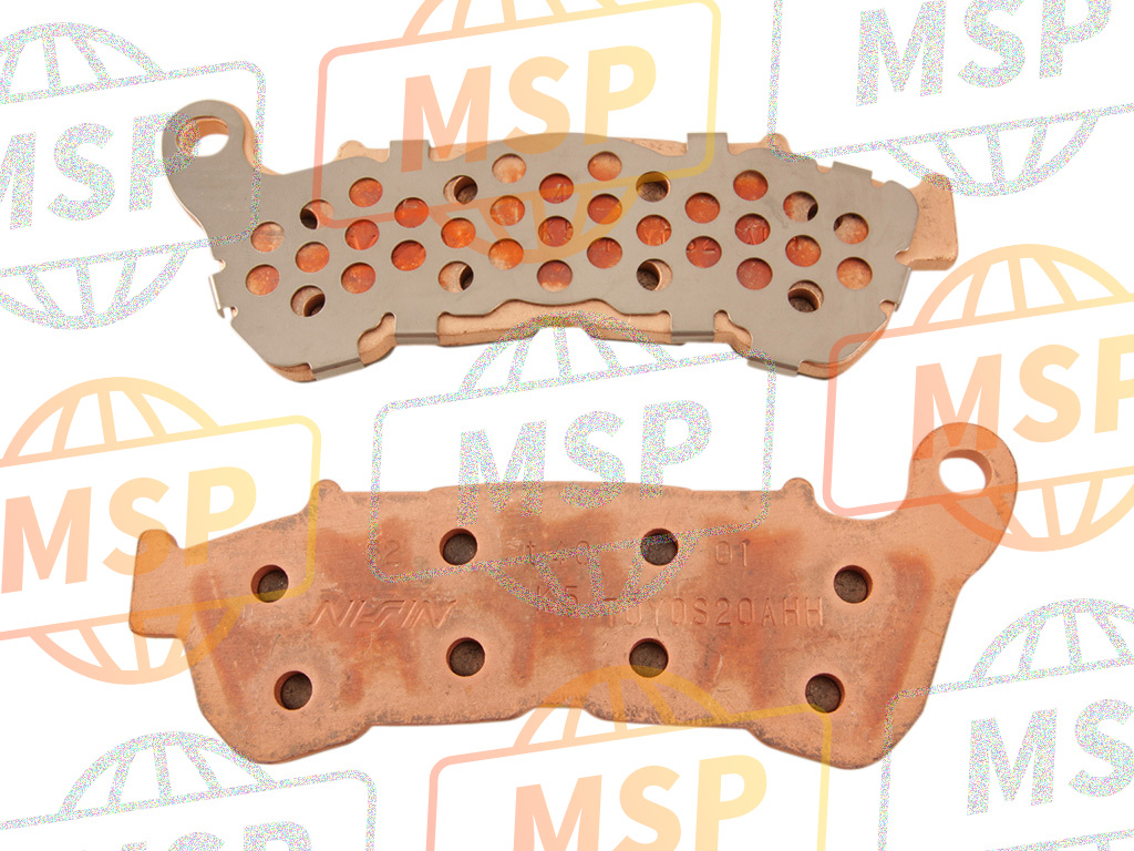 06456MFFD02, Pad Set,L Fr, Honda, 2