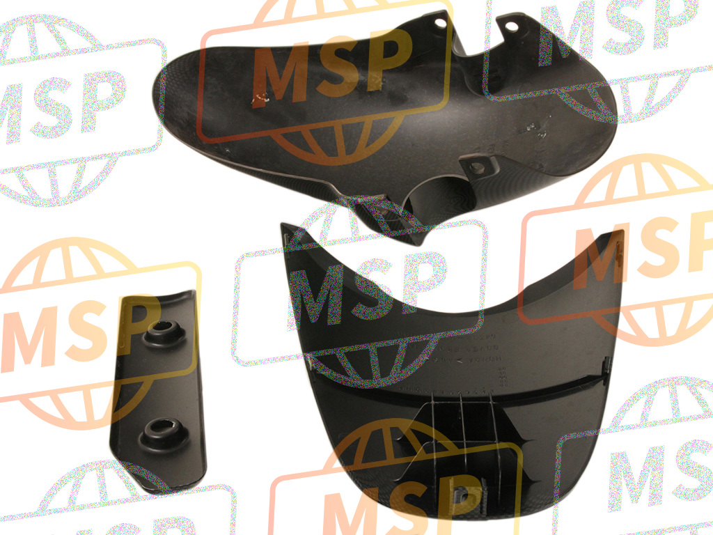 08Z51GCM800, ON-ROAD Printed Parts Kit, Honda, 2