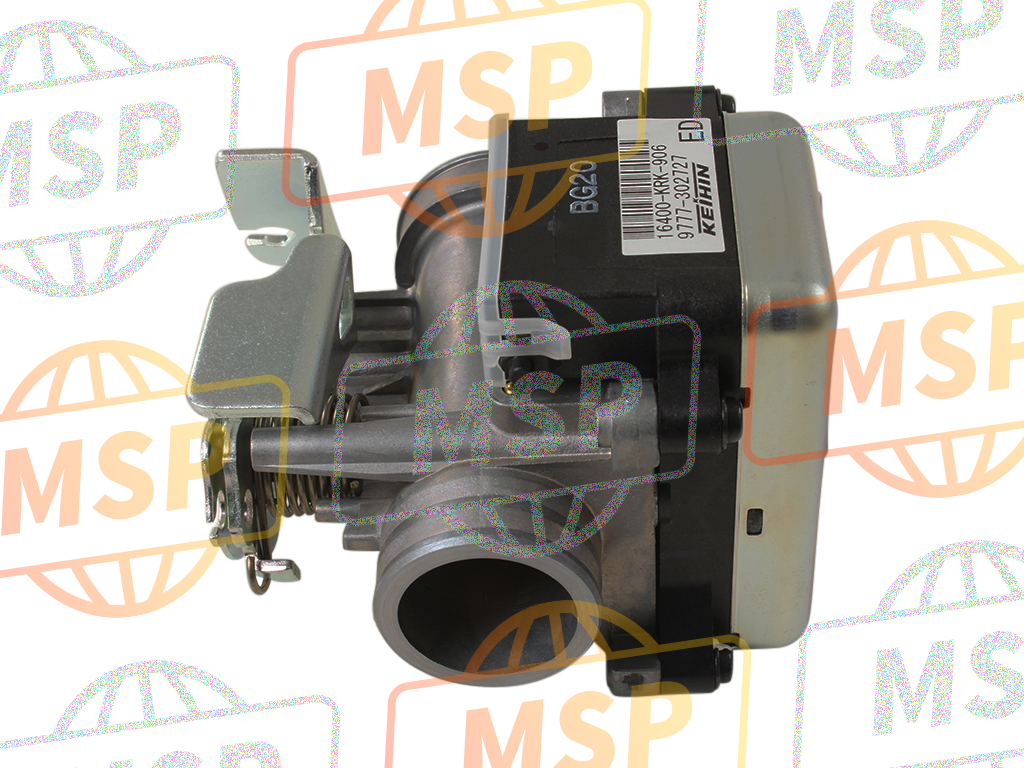 16400KRK906, Assemblage De Corps De Papillon, Honda, 4