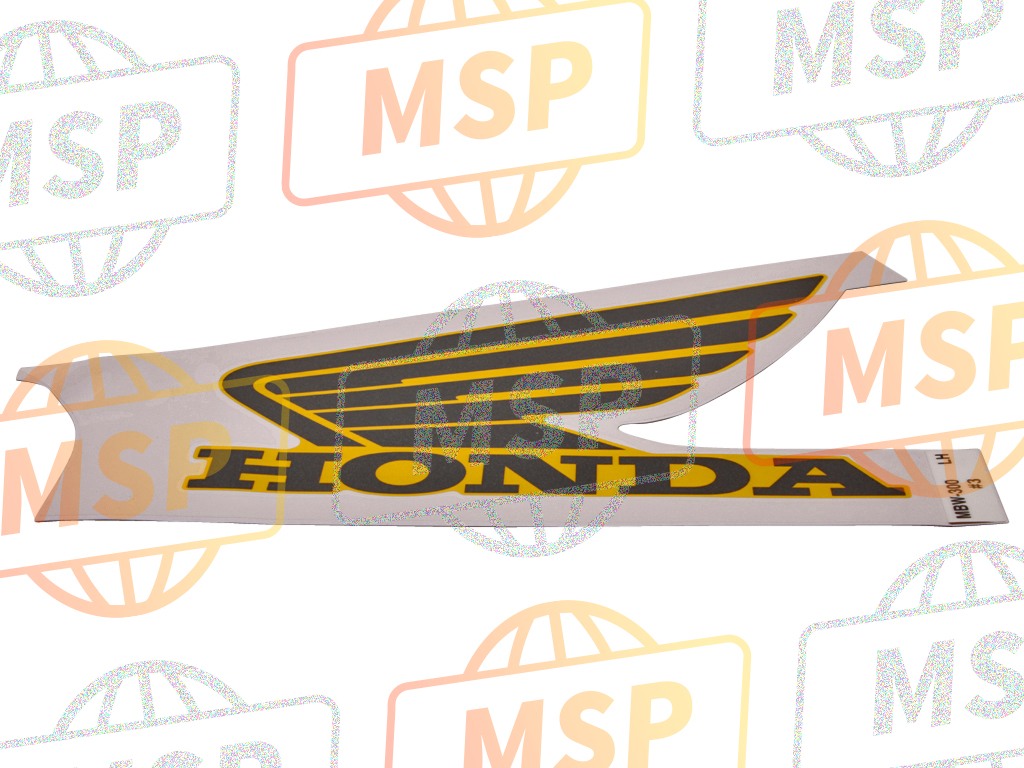 17512MBW300ZC, Marque , L. Réservoir De Carburant TYPE3 (TYPE3), Honda, 1