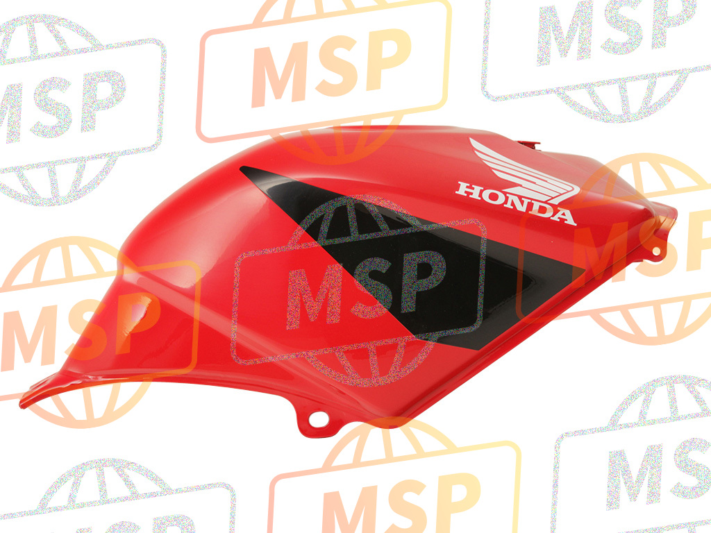 17520KPP870ZA, Tank Set, Fuel (Wl) *R263 * (R263 Millennium Red), Honda, 1